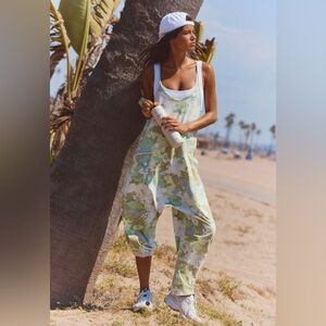 Free People Hot Shot Printed Onesie